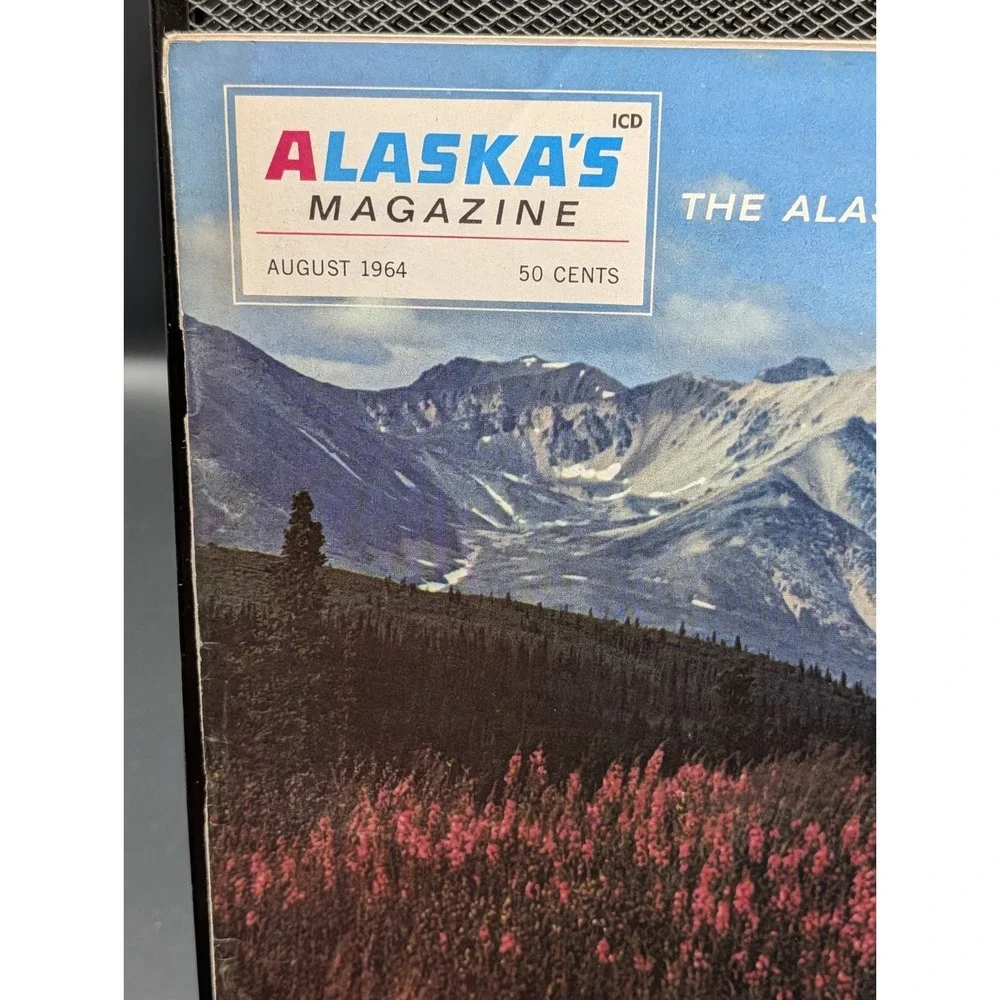 Vintage 1964 August Alaska Sportsman Magazine Outdoors Fishing Hunting